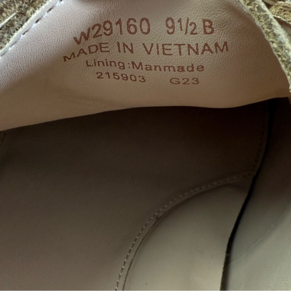NWOB Cole Haan Greenwich Monk Strap Golden Toffee Suede Loafers Size 9.5B - Picture 16 of 16
